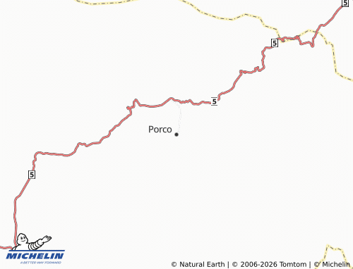 Mappa MICHELIN Porco - ViaMichelin