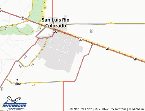 MICHELIN México map - ViaMichelin