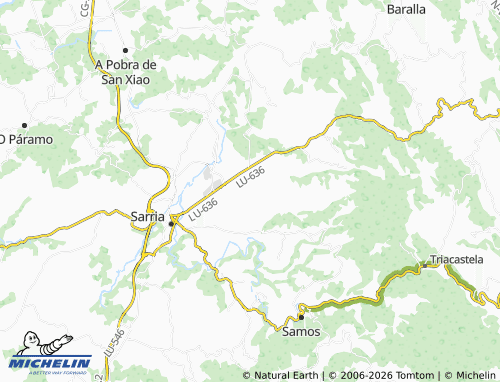 Kaart MICHELIN Ferreiros (San Sadurniño) - ViaMichelin