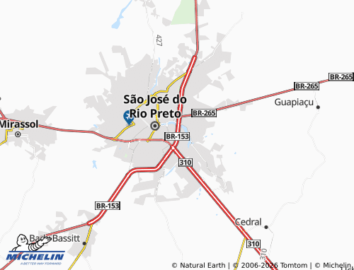 Mappa MICHELIN Roseiral - ViaMichelin