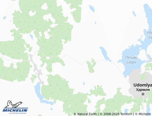Carte MICHELIN Samsonovo - ViaMichelin
