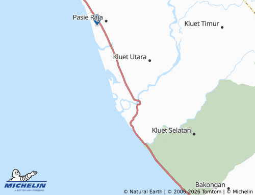 MICHELIN Ujung Pasir map - ViaMichelin