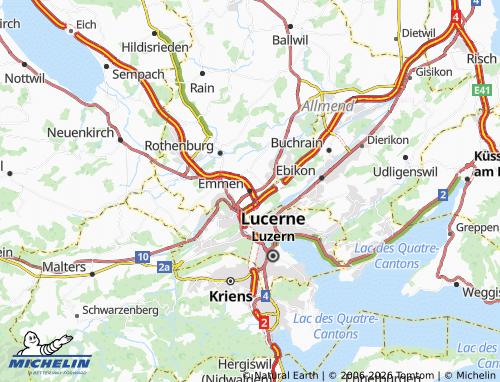 Mappa MICHELIN Emmen - ViaMichelin