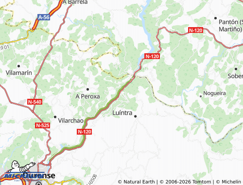 MICHELIN-Landkarte Penalba - ViaMichelin