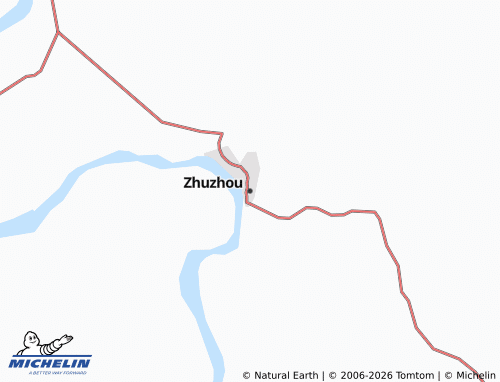 Mapa MICHELIN Zhuzhou - ViaMichelin