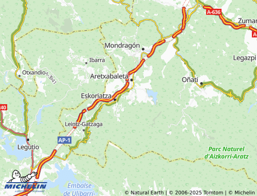 MICHELIN Arkarazo map - ViaMichelin
