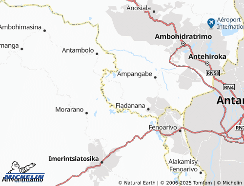 MICHELIN Mahereza map - ViaMichelin