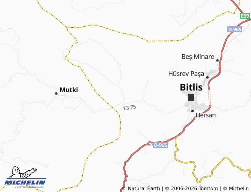 Mappa MICHELIN Konuksayar - ViaMichelin