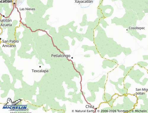 Mappa MICHELIN De Juquilita - ViaMichelin