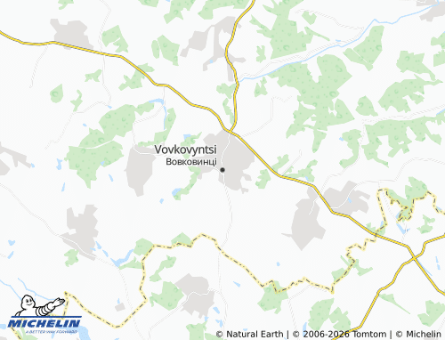 Mappa MICHELIN Vovkovyntsi - ViaMichelin