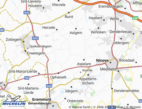 Mappa MICHELIN Sint-Antelinks - ViaMichelin