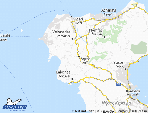 Mapa MICHELIN Aspiotades - ViaMichelin