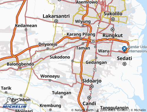 Carte MICHELIN Panjunan - ViaMichelin
