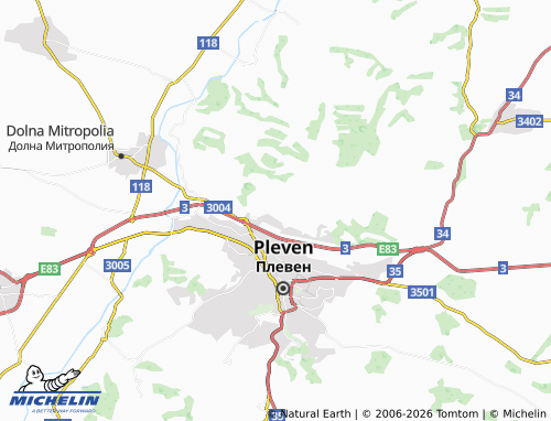Mapa MICHELIN Bukovlak - ViaMichelin