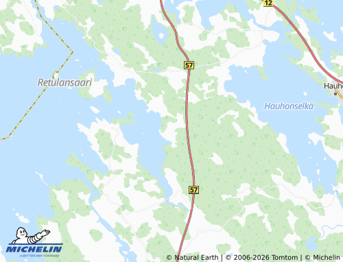 MICHELIN-Landkarte Lusi - ViaMichelin