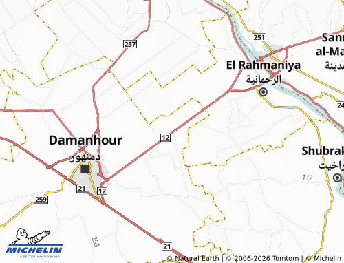 Mapa MICHELIN Sannahour - ViaMichelin