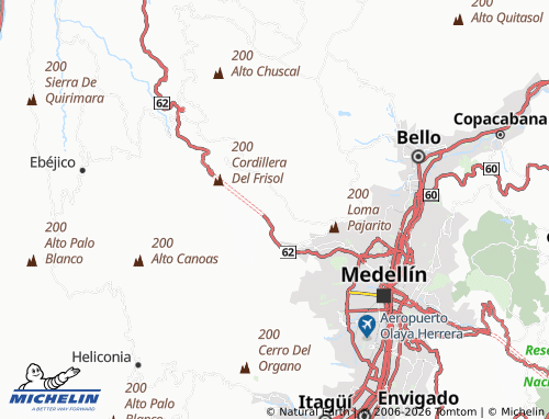 Carte MICHELIN El Llano - ViaMichelin
