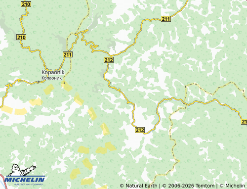 Mapa MICHELIN Đerekare - ViaMichelin