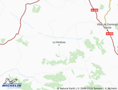 Carte MICHELIN La Ventosa - ViaMichelin