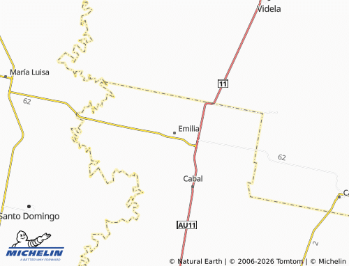 Mappa MICHELIN Emilia - ViaMichelin