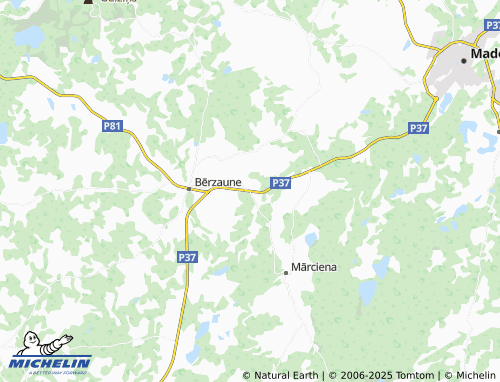 MICHELIN-Landkarte Sauleskalns - ViaMichelin