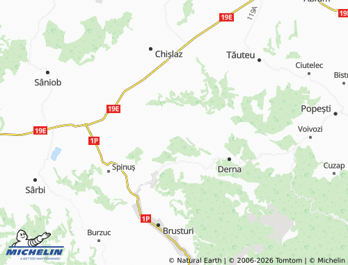 Mappa MICHELIN Dernișoara - ViaMichelin
