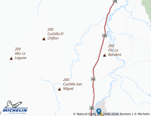 Carte MICHELIN Peñas Blancas - ViaMichelin