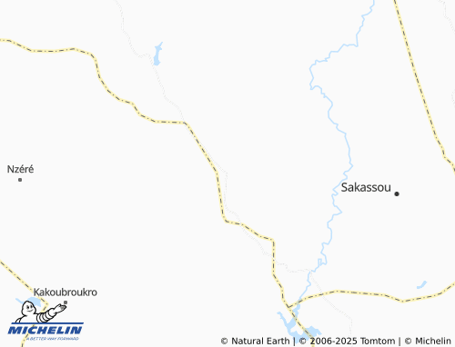 MICHELIN Abiguy map - ViaMichelin