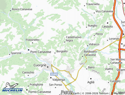 MICHELIN-Landkarte Cintano - ViaMichelin