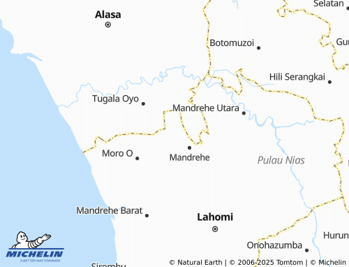 MICHELIN Sitolu Ewali map - ViaMichelin