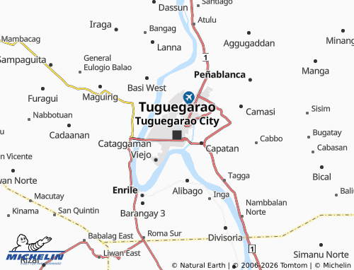 Mappa MICHELIN Tuguegarao - ViaMichelin