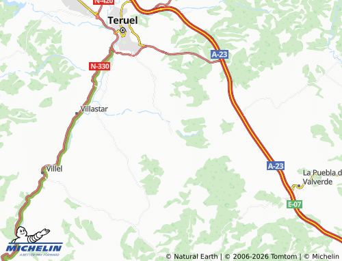 Mappa MICHELIN Aldehuela - ViaMichelin