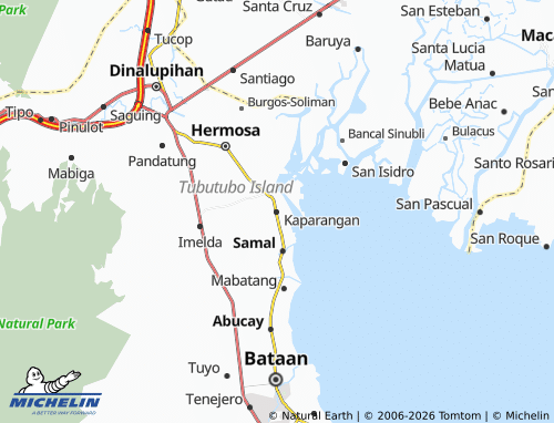 Mapa MICHELIN Kaparangan - ViaMichelin