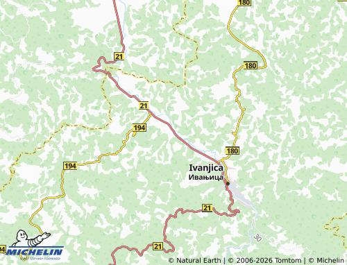 Kaart MICHELIN Dubrava - ViaMichelin