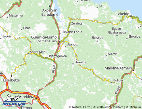 MICHELIN Marmiz map - ViaMichelin