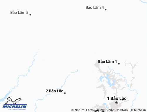 MICHELIN B'Lá map - ViaMichelin