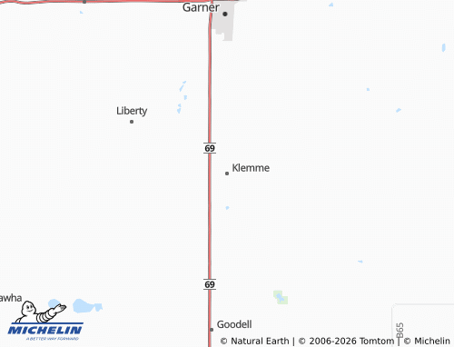 Carte MICHELIN Klemme - ViaMichelin