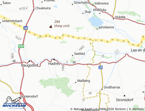MICHELIN Seefeld-Kadolz map - ViaMichelin