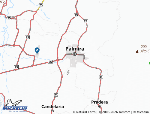 Carte MICHELIN Santa Rita - ViaMichelin