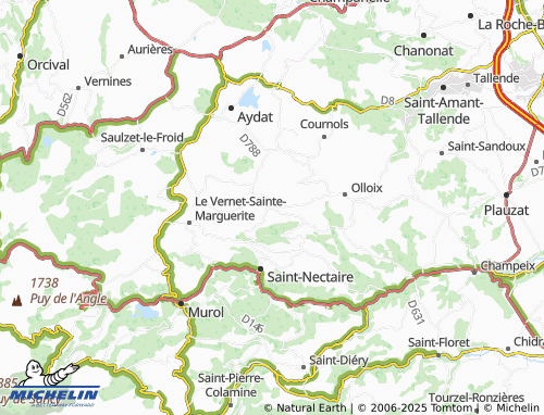 Mapa MICHELIN Les Arnats - ViaMichelin