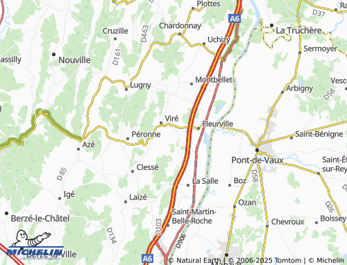 Mapa MICHELIN Le Petit Molard - ViaMichelin