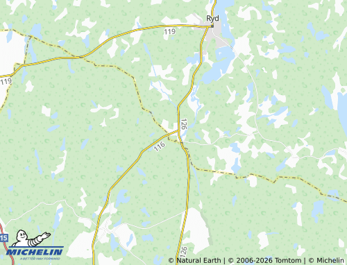 Carte MICHELIN Fridafors - ViaMichelin