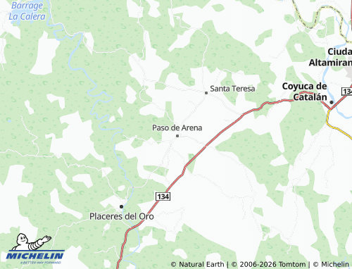 Mapa MICHELIN San Rafael - ViaMichelin