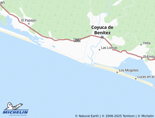 MICHELIN Playa de Carrizal map - ViaMichelin