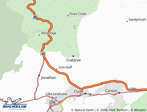 Carte MICHELIN Crabtree - ViaMichelin
