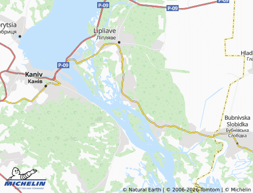 Mappa MICHELIN Keleberda - ViaMichelin