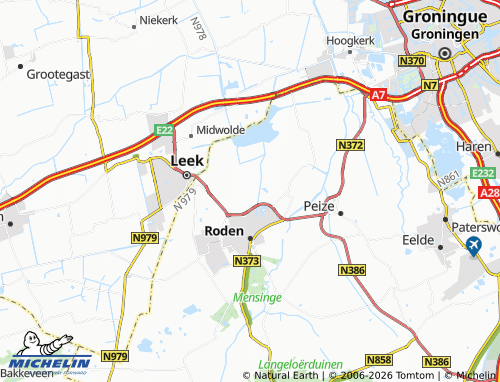 MICHELIN Leutingewolde map - ViaMichelin