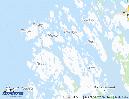 MICHELIN-Landkarte Rolvsnes - ViaMichelin
