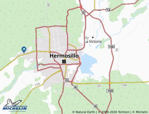 MICHELIN Coloso Alto map - ViaMichelin