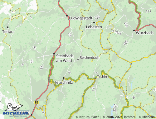 Mappa MICHELIN Reichenbach - ViaMichelin